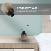 1Pcs Creative Ceramics Vase Decorative Desktop Plant Container Simple Style Elegance Indoor Outdoor Use Ceramic Vase