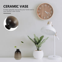 1Pcs Creative Ceramics Vase Decorative Desktop Plant Container Simple Style Elegance Indoor Outdoor Use Ceramic Vase